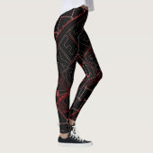 behalten Gate geschlossen Zeichen schwarz Leggings (Rechts)
