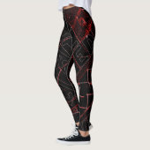 behalten Gate geschlossen Zeichen schwarz Leggings (Links)