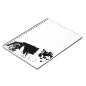 Behalten Gedanken sicher Notizblock (Linke Seite)