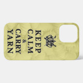 Behalten Handwerkskunst iPhone Hülle (Rückseite (Horizontal))