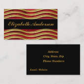 Behalten in der Touch Visitenkarte (Vorne/Hinten)