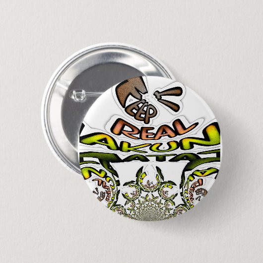 Behalten: Kaleidoskop Art Print/Graphic Button (Vorne & Hinten)