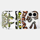 Behalten: Kaleidoskop Art Print/Graphic Case-Mate iPhone Hülle (Rückseite (Horizontal))