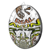 Behalten: Kaleidoskop Art Print/Graphic Dartscheibe (Vorderseite rechts)