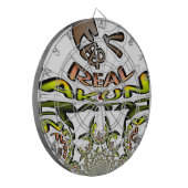 Behalten: Kaleidoskop Art Print/Graphic Dartscheibe (Vorderseite Links)