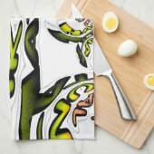 Behalten: Kaleidoskop Art Print/Graphic Küchentuch (Viertel Falte)