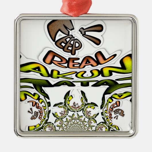 Behalten: Kaleidoskop Art Print/Graphic Ornament Aus Metall (Vorne)