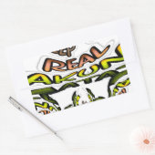 Behalten: Kaleidoskop Art Print/Graphic Rechteckiger Aufkleber (Umschlag)