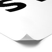 behalten Leben einfach Poster (Ecke)