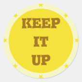 Behalten - Lehreraufkleber Runder Aufkleber (Vorderseite)