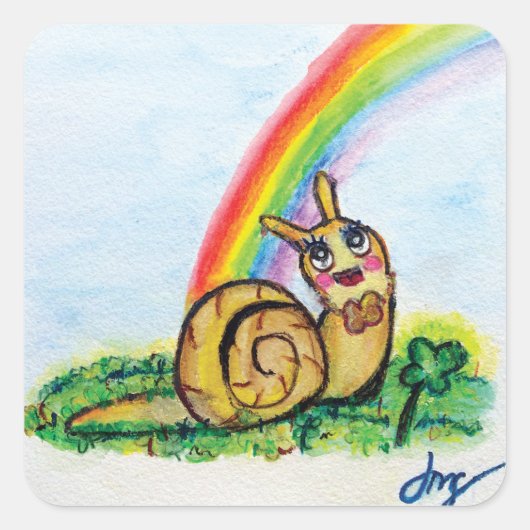 Behalten Nachschlagen Quadratischer Aufkleber (Vorderseite)