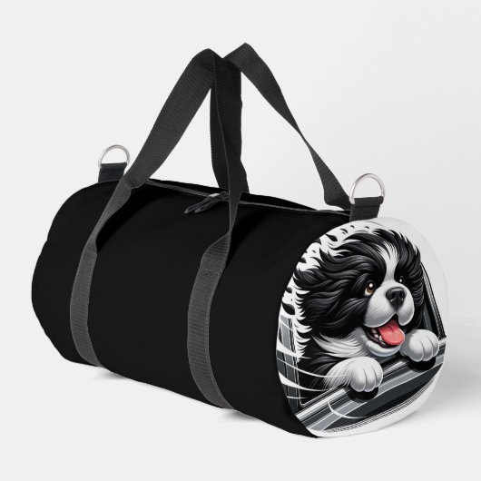 Behalten oder entwerfen Sie Ihre eigene Duffle Bag (Linke Seite)