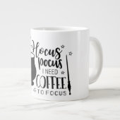 Behalten oder entwerfen Sie Ihre eigene - Jumbo-Ta Jumbo-Tasse (Vorderseite Rechts)