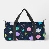 - Behalten oder entwerfen Sie Ihre eigene Mülltüte Duffle Bag (Vorderseite)