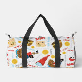 - Behalten oder entwerfen Sie Ihre eigene Mülltüte Duffle Bag (Vorderseite)