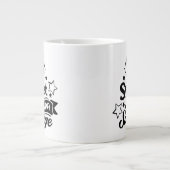 Behalten oder entwerfen Sie Ihre eigene -Tasse Rie Jumbo-Tasse (Vorderseite)