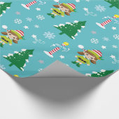 Behalten oder erstellen Sie Ihr eigenes glänzendes Geschenkpapier (Ecke)
