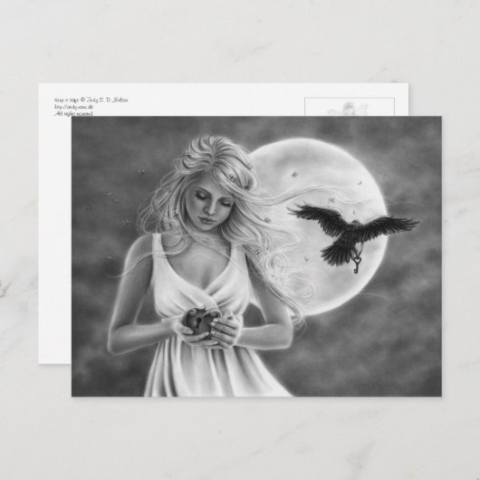 Behalten Postkarte (Vorne/Hinten)