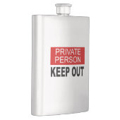 Behalten Privatperson Flachmann (Rechts)