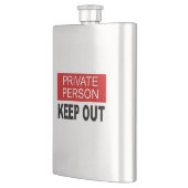 Behalten Privatperson Flachmann (Links)