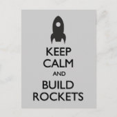 Behalten Ruhe Besuchen Sie Mars Postkarte (Vorderseite)