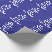 Behalten Ruhe - Jesus war Geboren Geschenkpapier (Ecke)