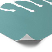 Behalten Ruhe und Trot - Pferde - Alle Farben Poster (Ecke)