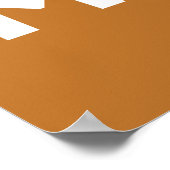 Behalten ruhiges Land Poster (Ecke)