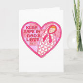 Behalten Safe Get Well Card Karte (Vorderseite)
