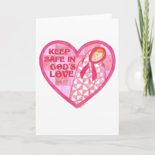 Behalten Safe Get Well Card Karte (Vorderseite)