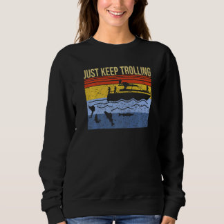 behalten Schleppbootfischer Sweatshirt