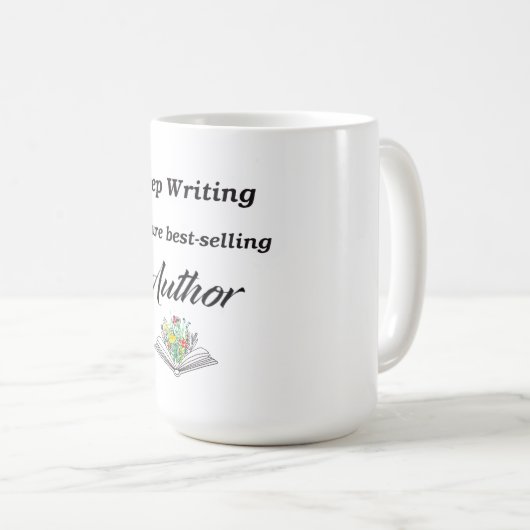 Behalten Schreiben von zukunftsweisenden Best-Sell Kaffeetasse (VorderseiteRechts)