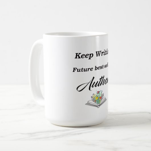 Behalten Schreiben von zukunftsweisenden Best-Sell Kaffeetasse (Vorderseite Links)