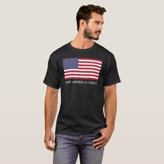 BEHALTEN SIE AMERIKA GROSS! T - SHIRT (Vorne ganz)