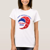 Behalten Sie Amerika groß wieder Trump den 2020 T-Shirt (Vorderseite)
