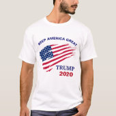 Behalten Sie Amerika groß wieder Trump moderne T-Shirt (Vorderseite)