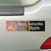 Behalten Sie AshevilleHippie Autoaufkleber (Auf Auto)