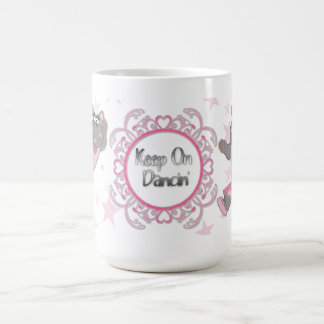 Behalten Sie auf Dancin Tasse