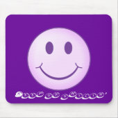Behalten Sie auf smilin Mousepad (Vorne)