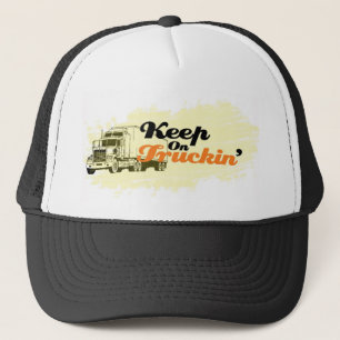Behalten Sie auf Truckin Hut Truckerkappe