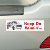 Behalten Sie auf Vannin'… #2 Autoaufkleber (Auf Auto)