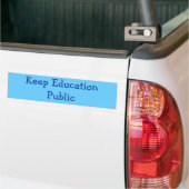 Behalten Sie Bildung allgemein Autoaufkleber (Auf Lkw)