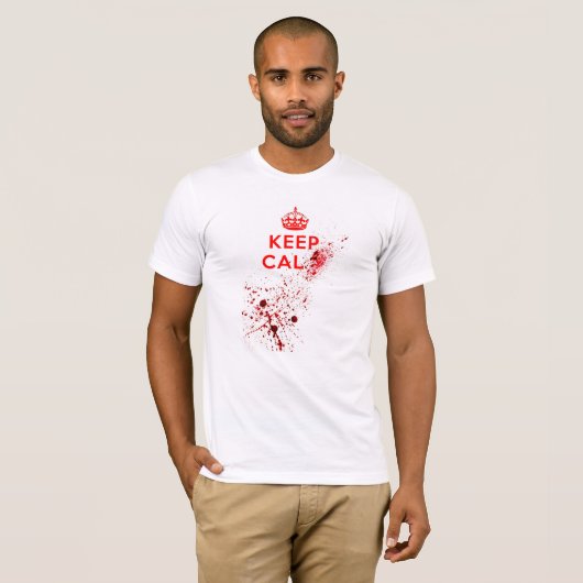 Behalten Sie cal T-Shirt (Vorne ganz)
