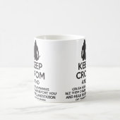 Behalten Sie Crom und zerquetschen Sie Ihre Feinde Kaffeetasse (Mittel)