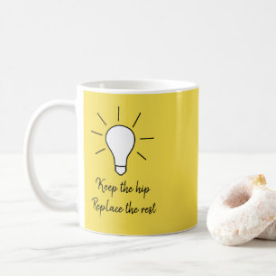 Behalten Sie das angesagte - die Erholung zu Kaffeetasse