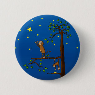 Behalten Sie das Erreichen des Affe-Knopfes Button