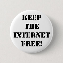 Behalten Sie das Internet frei! Button