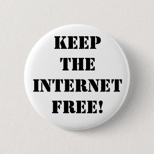 Behalten Sie das Internet frei! Button