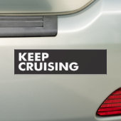 Behalten Sie das Kreuzen Autoaufkleber (Auf Auto)