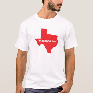 Behalten Sie das Shirt roter Männer Texas